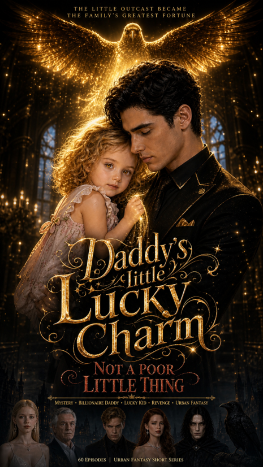 Póster de Daddy's little LUCKY Charm NOT A POOR LITTLE THING