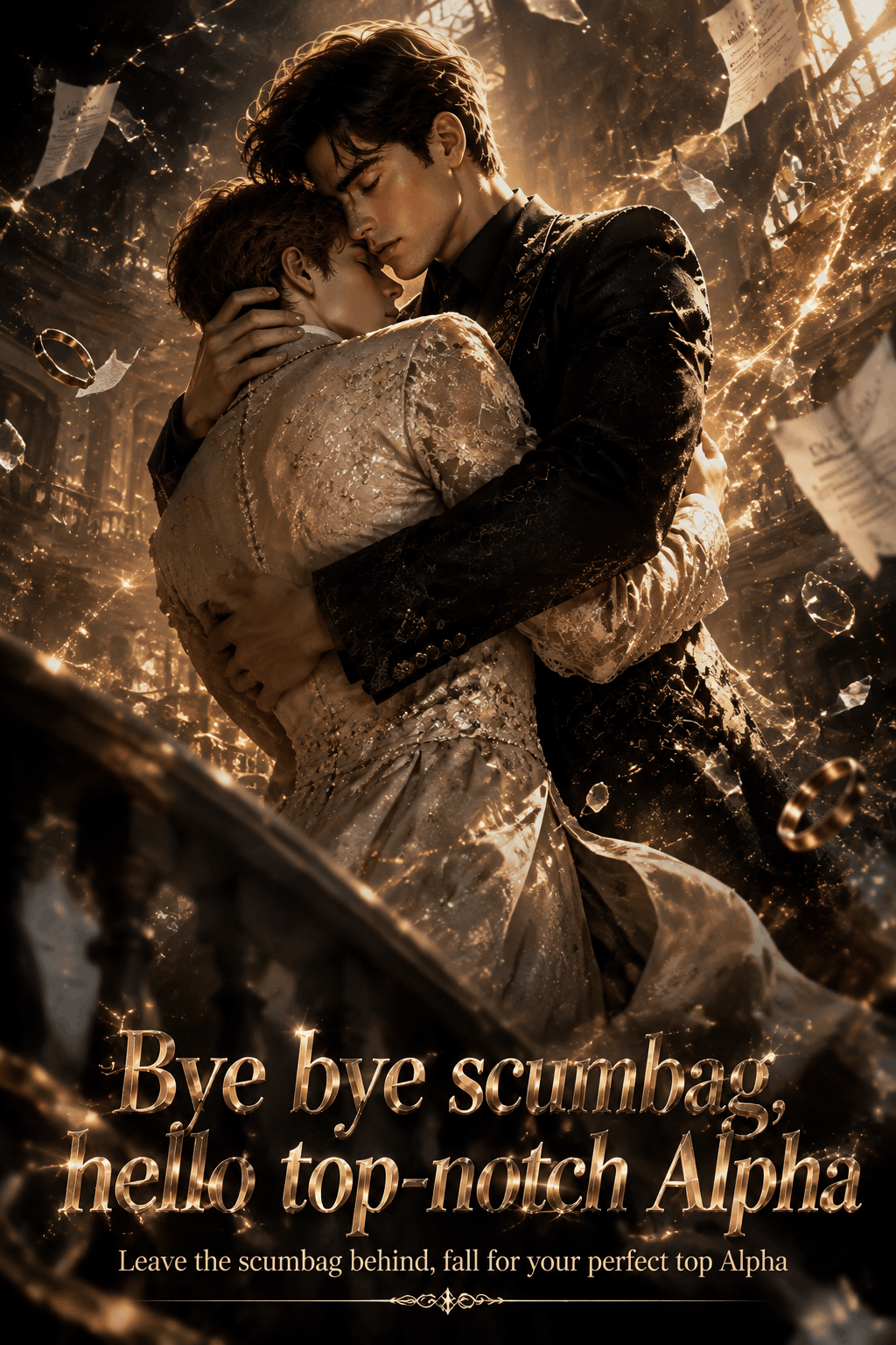 Póster de Bye bye scumbag, hello top-tier Alpha